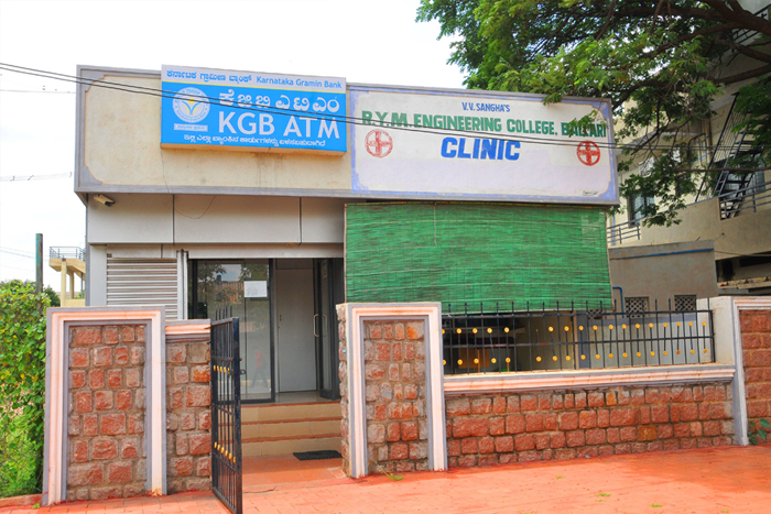 ATM / Clinic inside Campus
